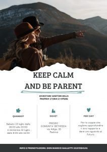 Week end KEEP CALM AND BE PARENT